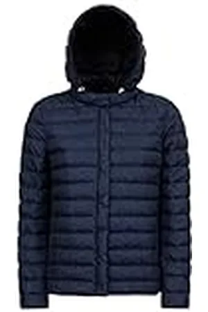 Geox Woman D JAYSEN DOWN JACKETS NAVY BLAZ/CROWN BLUE_48, , 42