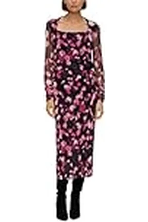 QS by s.Oliver Maxi-jurk met allover print, , 34