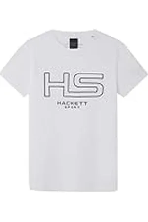 Hackett Hs T-shirt met logo voor jongens, , 13 jaar, , 13 jaar