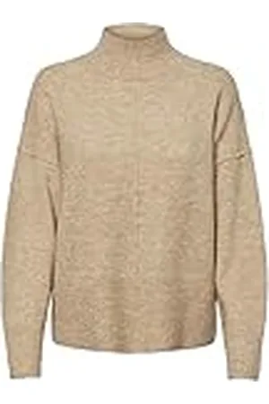 Y.A.S Dames balis Ls High Neck Knit S. Noos gebreide trui, , XL