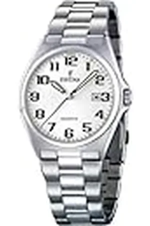 Festina Analoog kwartshorloge voor heren, met roestvrijstalen armband F16374/9, , Armband