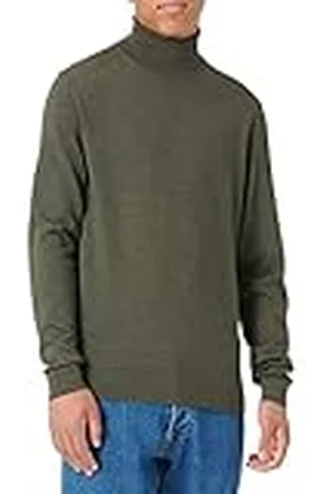 SELECTED Heren Slhtown Merino Coolmax Knit Roll B Noos Pullover, , M