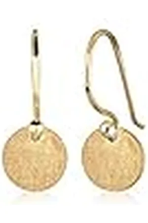 Elli Oorbellen Dames Oor Hanger Geo Plaatje Minimaal Trend Mat in 925 Sterling Zilver
