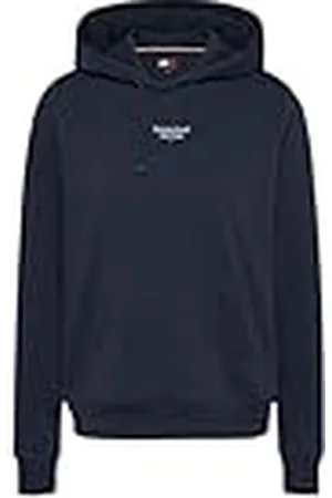Tommy Hilfiger TJW ESSENTIAL LOGO 2 HOODIE DW0DW19712 Pullover Hoodie, Blauw (Dark Night Navy), M, , M