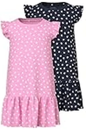 NAME IT Nmfvida 2P Capsl Dress voor meisjes (set van 2), , 98