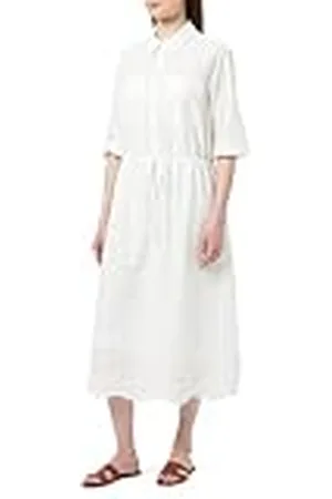 QS by s.Oliver Maxi blousejurk met kant met gaten, , 40