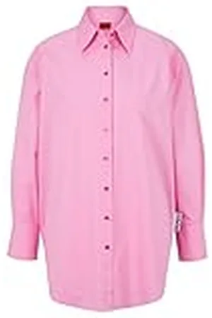 HUGO BOSS Dames Ennia Blouse, Bright Pink671, 32, , 32