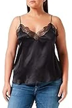 Pinko Tevatrone Top Satijnen Stretch Co Modieuze tanktop voor dames, , 36 NL