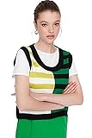 Trendyol Dames TWOAW23SV00085/Siyah Sweater, , L, , L