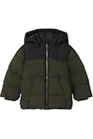 NAME IT Nmmmorning Puffer Jacket TB jas met korte punten voor jongens, , 104