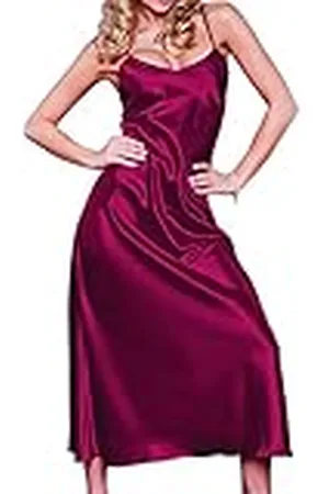 DKaren IGA nachtkleding voor dames, van satijn, maten XS-2XL, 100% polyester, , XL