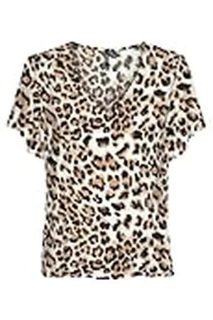 VERO MODA Dames Vmeasy Joy V-hals Ss Blouse WVN Ga, , S