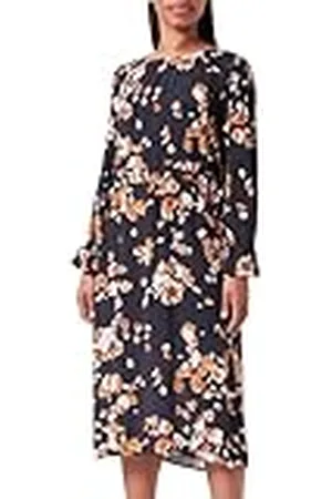Noa Noa AliaNN Damesjurk, Print Navy/Brown, 34