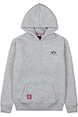 Alpha Industries Basic Hoody met klein logo voor kinderen en tieners