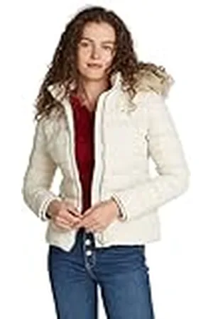Tommy Hilfiger TJW BASIC HOODED DOWN JACKET EXT Puffer Jacket, Krantenprint, XL, , XL