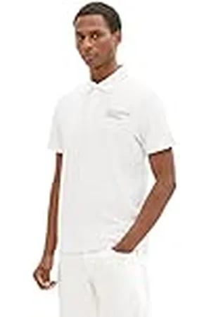 TOM TAILOR 1036414 Poloshirt voor heren, 10332-Off White, L, , L