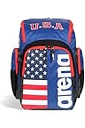Arena Spiky III Rugzak 35 Unisex Reizen Sport Gym Rugzak voor Mannen en Vrouwen, Trainingsuitrusting Apparatuur Tas voor Zwemmers, 35 liter, US Team