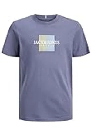 JACK & JONES Jorfrederiksberg Box Tee Ss C.n Sn Jnr T-shirt voor jongens, , 140
