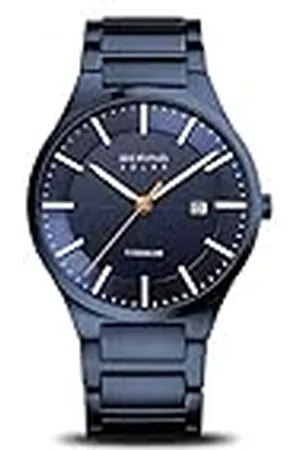 Bering Herenhorloge Solar Movement - Titanium Collection met titanium en saffierglas 15239-797