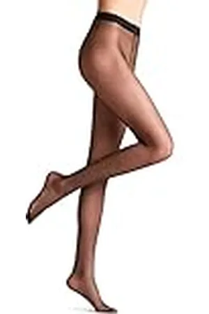 Falke Dames Seidenglatt 15 DEN panty transparante glanzende scheurbestendige drukvrije comfort tailleband fijne panty met versterkte teen fijn zacht materiaal 1 paar