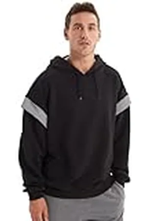 Trendyol Heren capuchon effen oversized sweatshirt, , M, , M
