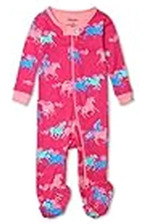 Hatley Baby Meisjes Biologisch Katoen Voeten Sleepsuit Peuter Sleepers, , 3-6 Maanden