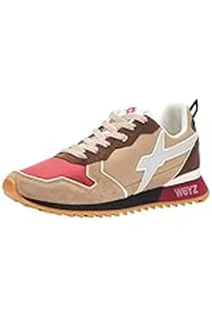 W6YZ FALC SPA Jet-M veterschoenen voor heren, taupe/bordeaux/donkerbruin, 40 EU, Taupe Bordeaux Dark Brown