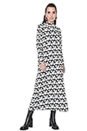 Trendyol Woman Design Maxi Skater Hood Knit Jurk voor dames, , M