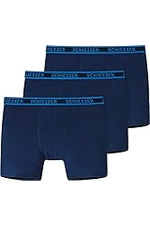 Schiesser Jungen 3 PACK Unterwäsche Boxershorts - 95/5 Organic Bio Baumwolle - Größe 92 bis 140