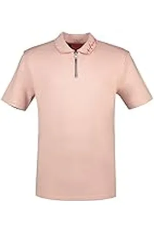 HUGO BOSS Heren Dolm Polo, Licht/Pastel Pink687, M
