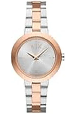 Armani Exchange Watch For Women, Quartz Movement and 36mm Case Size with Stainless steel, Leather or Silicone strap, , 36MM