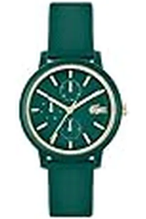 Lacoste Analoge Multifunctionele Quartz Horloge voor Vrouwen .12.12 Multi Collectie met Siliconen Armband, , japans