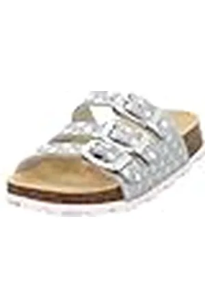 Superfit Mädchen FUSSBETTPANTOFFEL Hausschuhe, HELLBLAU/WEIß 8430