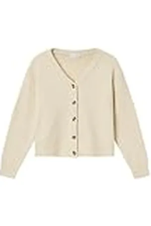 NAME IT Meisje gebreid vest lange, , 122-128
