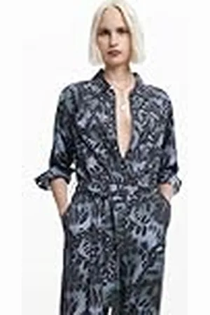Desigual Jumpsuit_Sena, 2031 GRIS Metal, XS, , XS