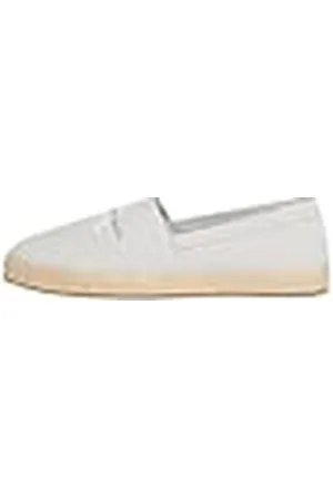 Calvin Klein Jeans Espadrille Slipon ML voor heren, oesterzwammen, 10 UK, , 42.5 EU