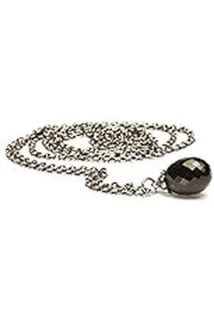 Trollbeads Damen-Halskette ohne Anhänger Fantasy Onyx 925 Sterling Silber TAGFA-00006