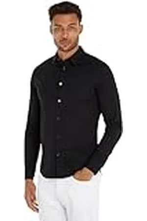Calvin Klein Jeans Heren Slim Stretch Shirt Casual, ., L