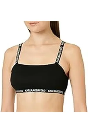 Karl Lagerfeld Dames Geribbelde Loungewear Beha, , XS