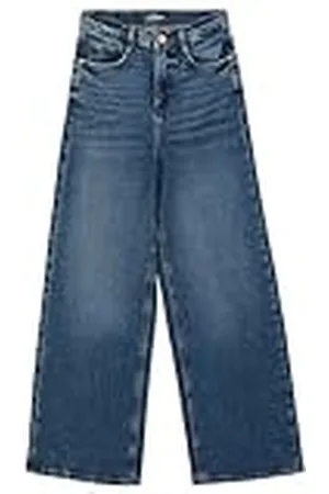 QS by s.Oliver Junior Meisjesjeans, Wide Leg Blue 170, , 170 cm