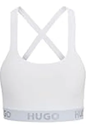 HUGO BOSS Bralette Padded Sporty Logo BH voor dames, , XXL