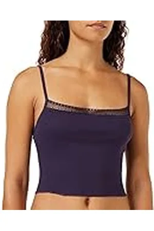 Sloggi Dames Go Ribbed Crop Top Pyjamabopje, , L