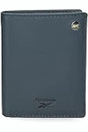 Reebok Switch Verticale portemonnee met blauwe portemonnee, 8,5 x 10,5 x 1 cm, leer, , Eén maat, Verticale portemonnee met portemonnee