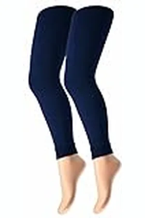 Camano Unisex Kinderen Online Children Fijne Sustainable Leggings 40DEN 4-pack sokken, totaal eclipse, 122/140, , 23 EU