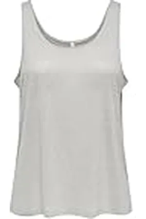 ONLY Dames Onlfrida Tank Topjrs Noos Regular Fit Mouwloze Tanktop Voor Tieners, , M