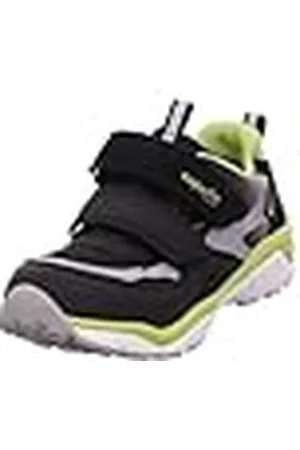 Superfit Sport5 Gore-tex Sneakers voor jongens, Zwart lichtgroen 0000, 25 EU Breed