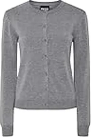Pieces® Pcnora Ls O-Neck Cardigan Noos Bc, , L