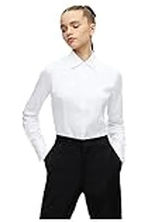 HUGO BOSS The Fitted Shirt Blouse voor dames, , 40 NL