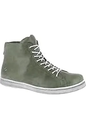 Andrea Conti 0341500 hoge sneakers voor dames, Olijfgroen 042, 37 EU