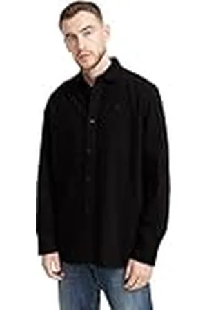 G-Star RAW Heren Clean Regular Shirt met lange mouwen, , M